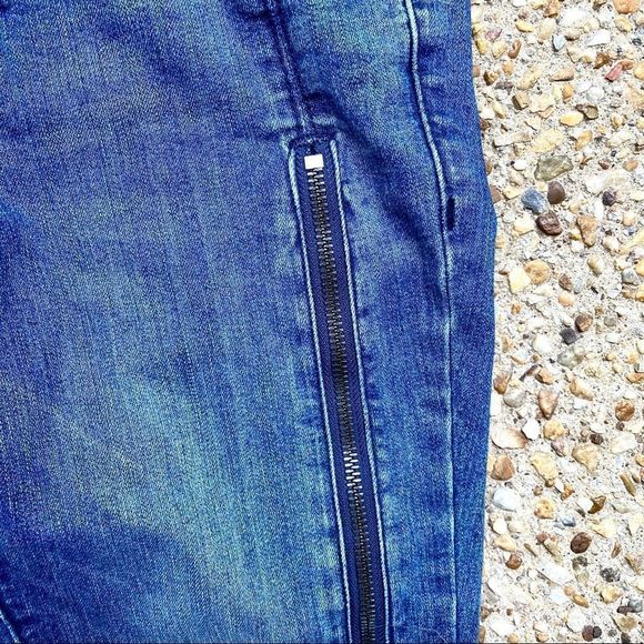 William Rast Justin Timberlake Perfect Ankle Skinny Zipper Jeans Size 25 - Picture 5 of 13